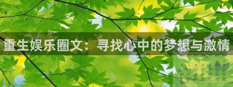 乐发ll500(com.youad.authst)：重生娱乐圈文：寻找心中的梦想与激情