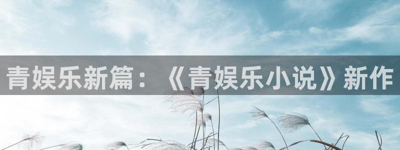 乐发平台：青娱乐新篇：《青娱乐小说》新作