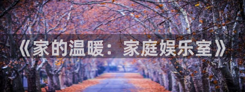 乐发ll500怎么下载：《家的温暖：家庭娱乐室》